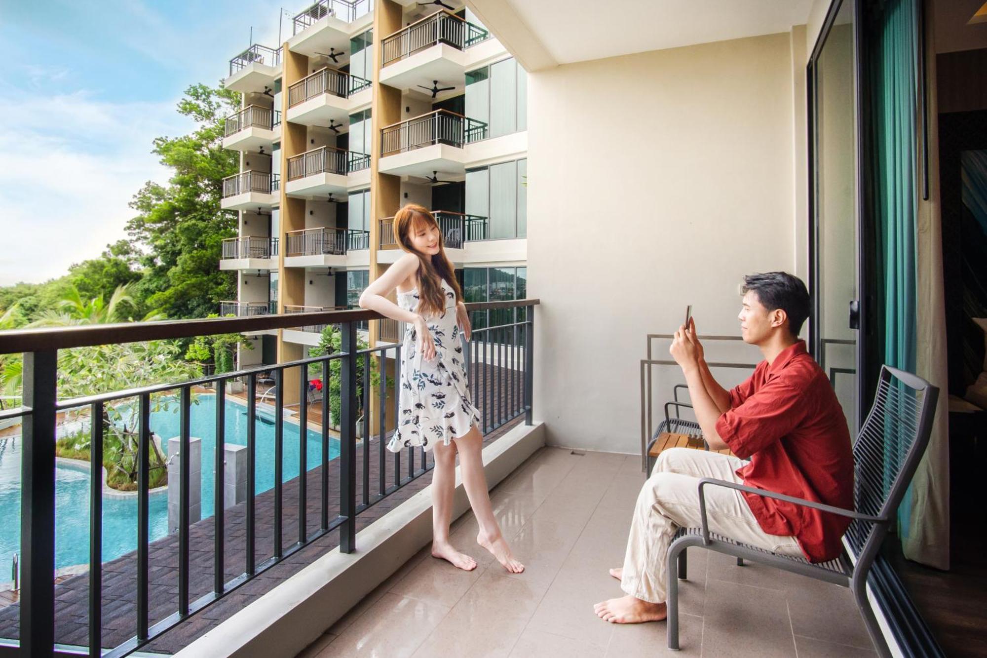普吉岛芭东海滩天空景观度假村-Sha高级认证 Patong 外观 照片